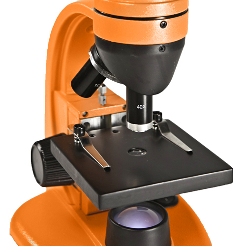 Микроскоп Levenhuk Rainbow 40L NG Orange\Апельсин