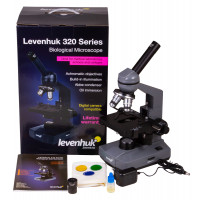 Микроскоп Levenhuk 320 PLUS, монокулярный