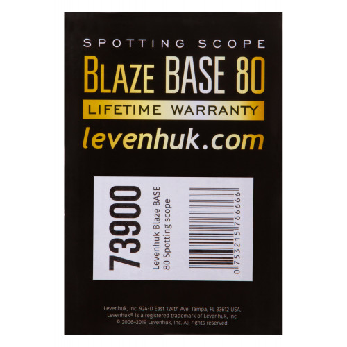 Зрительная труба Levenhuk Blaze BASE 80